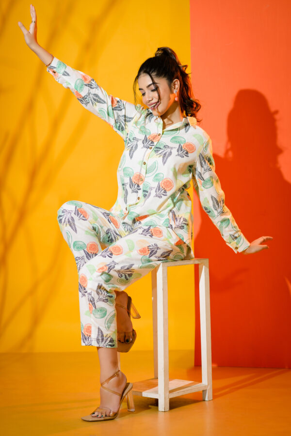 Lemon Print Coord Set - Image 4