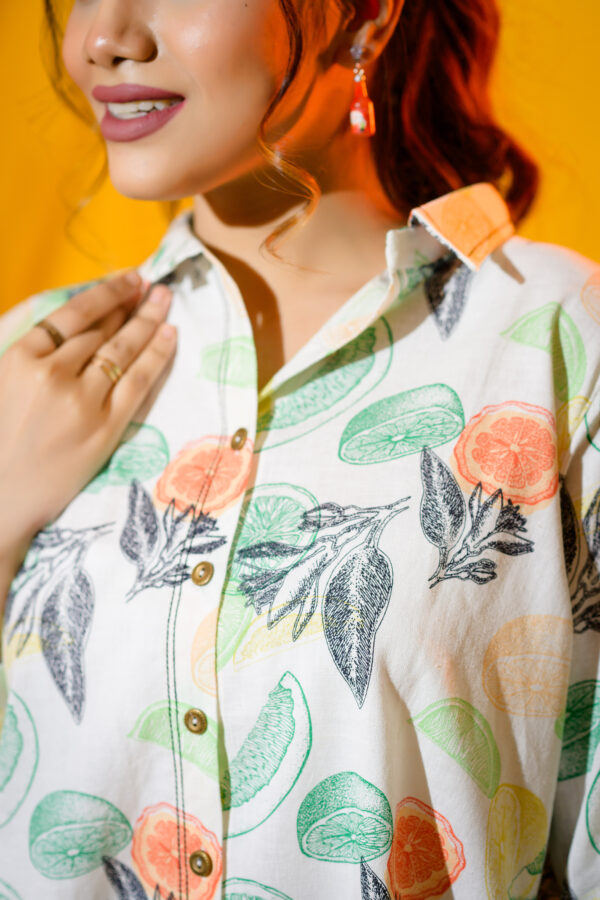 Lemon Print Coord Set - Image 3