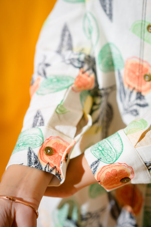 Lemon Print Coord Set - Image 5