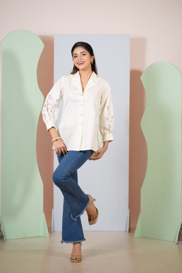 Sparkle Button Down Shirt - Image 4