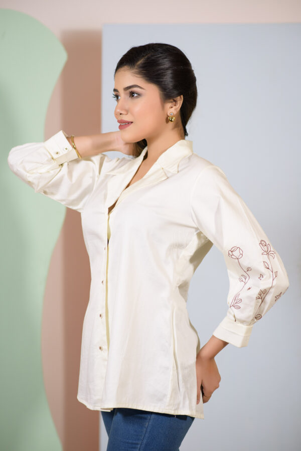 Sparkle Button Down Shirt - Image 5